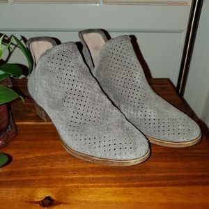 Lucky Brand suede bootie